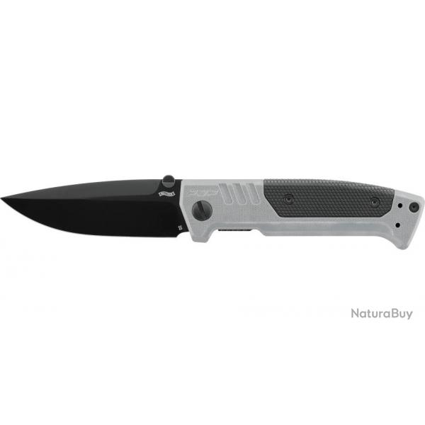 Couteau pliant walther pdp spearpoint folder tungsten grey