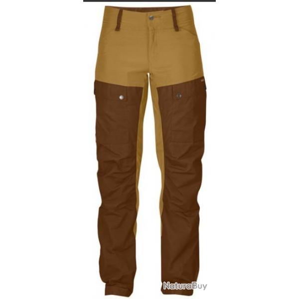 PANTALON FJALLRAVEN KEB TROUSERS FEMME CHESTNUT