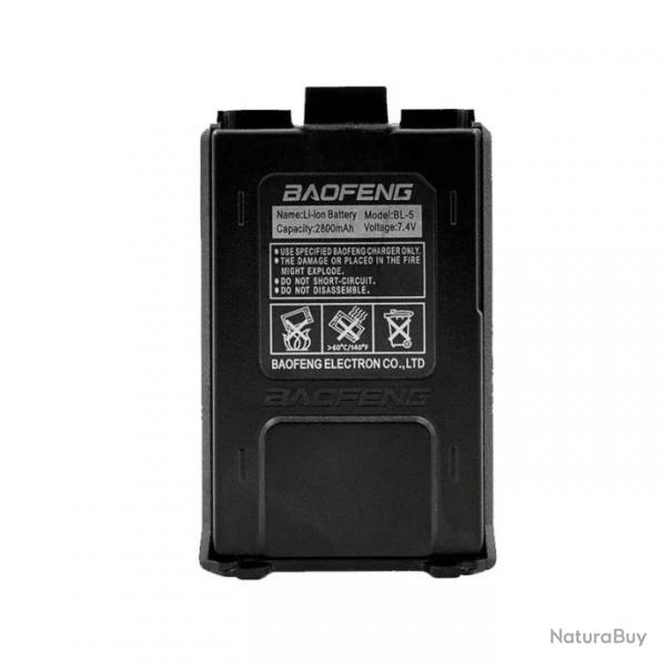 Batterie 2800mAh pour Baofeng UV-5R - LIVRAISON GRATUITE