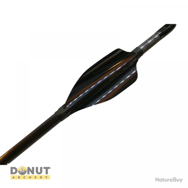 Plumes de flche Xs Wings 50mm Low - Noir / Droitier