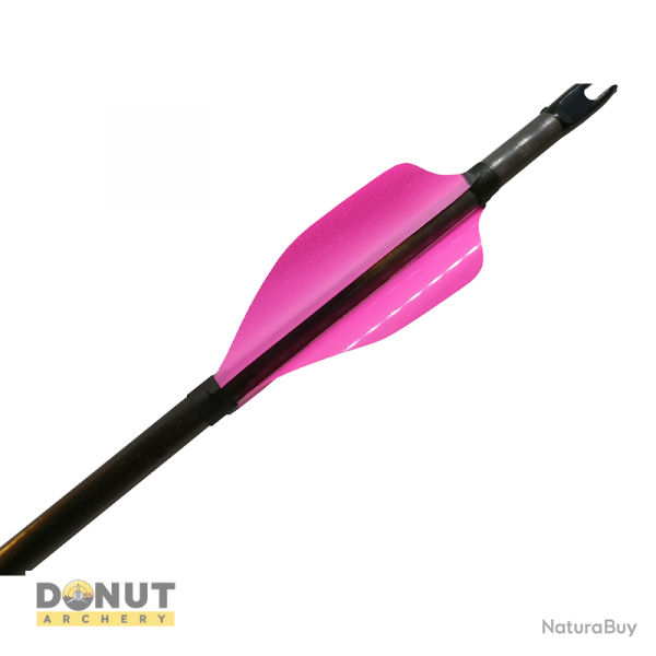 Plumes de flche Xs Wings 50mm Low - Rose Fluo / Droitier