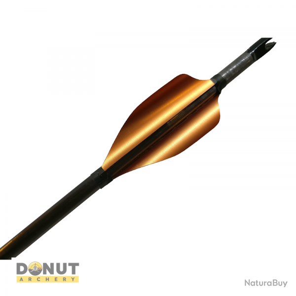 Plumes de flche Xs Wings 50mm Low - Bronze Metallique / Droitier