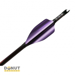 Plumes Xs Wings 50mm Low - Violet Metallique / Droitier