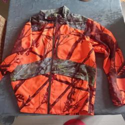 Veste SOLOGNAC ORANGE FLUO XL