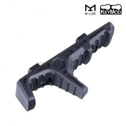 Handstop tactique Python pour attache M-lok et Keymod