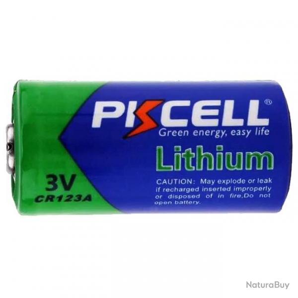 Pile lithium CR123A 3V - Haute performance airsoft