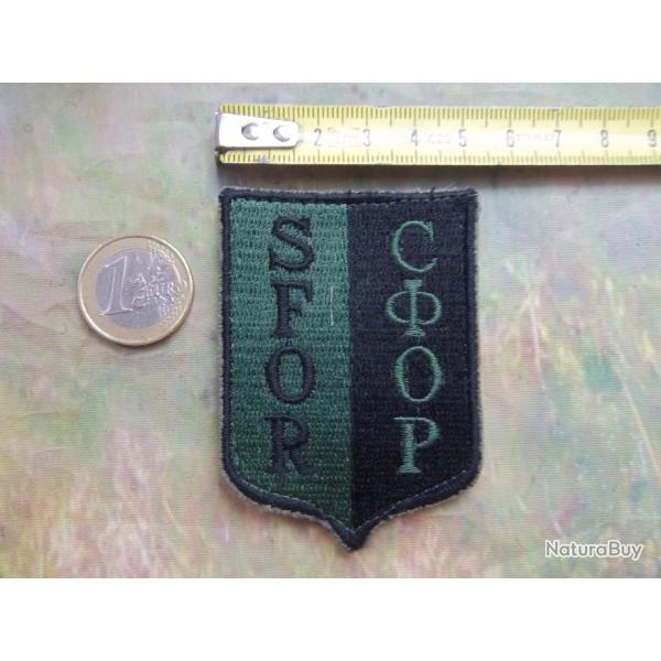 cusson militaire force stabilisation Stabilization Force SFOR OTAN Bosnie-Herzgovine