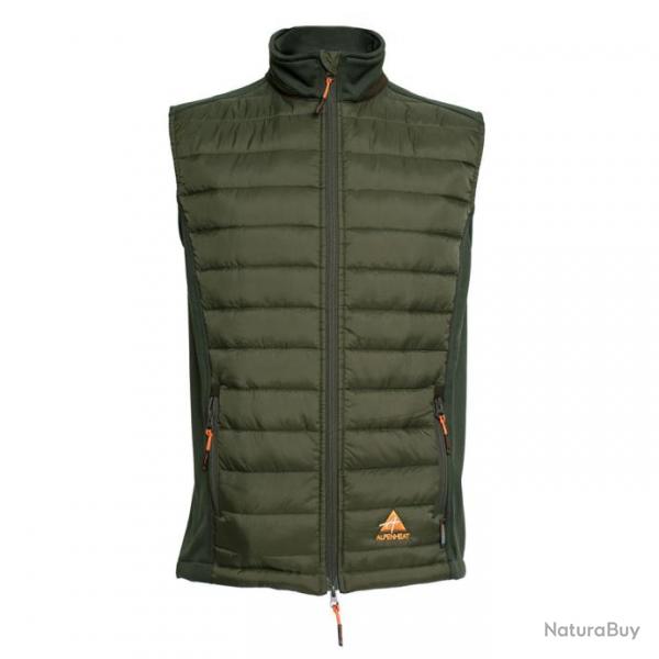 Veste Chauffante ALPENHEAT FIRE AIR verte