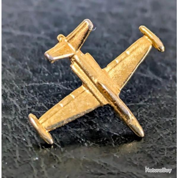 Pins Insigne Militaire brevet Pilote de chasse Fouga Magister avion patch badge  Superbe pin's 3D
