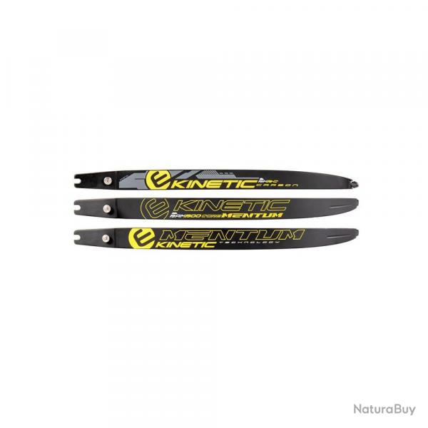 Branches recurve Kinetic Mentum en bambou et carbone 24-26 lbs 25"-66"/23"-64"