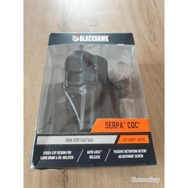 Holster BLACKHAWK SERPA CQC pour HK USP Full Size - Droitier