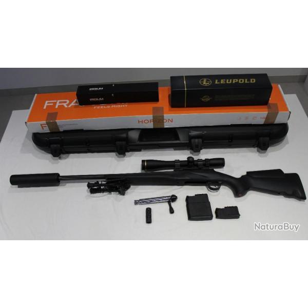 Pack TLD NEUF  quasiment Franchi Horizon Varnint 308win + Lunette LEUPOLD + MDS Browning