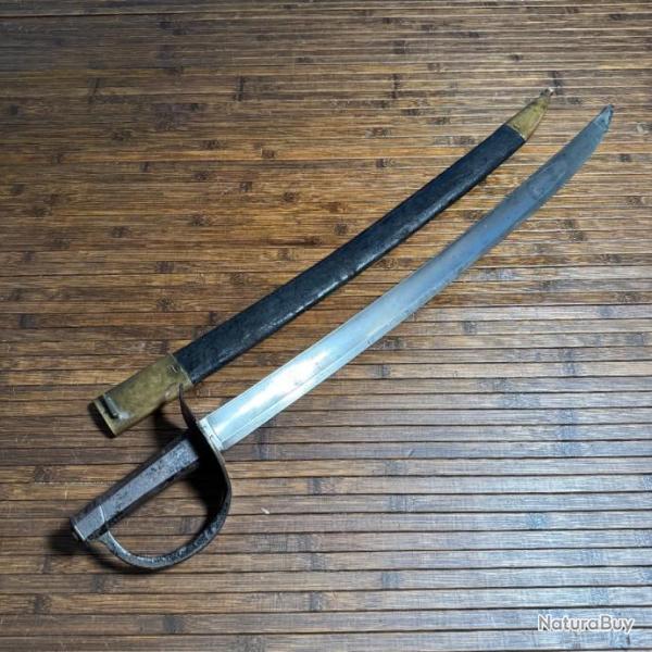 BEAU SABRE DE BORD DE MARINE FRANAISE 1833 T CHATELLERAULT 1847