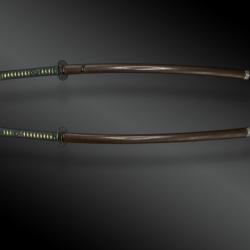 Sabre Japonais, katana avec koshirae Japon Période Edo (1603-1868) XVIIIème pour la lame.