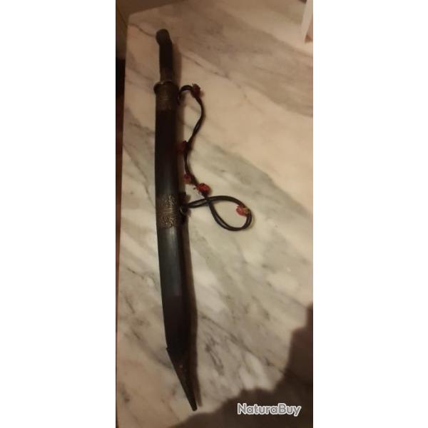 sabre ancien origine inconnue vraissemblablement Africain