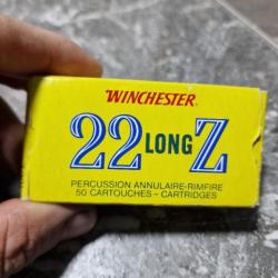 Munitions winchester 22 long Z