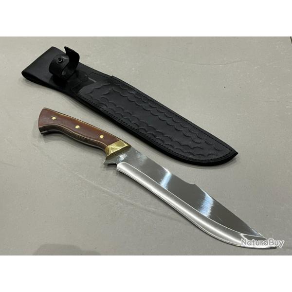 Machette de battue 45cm bois de noyer srie CHASSE