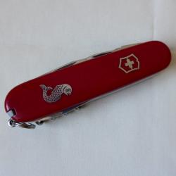 Couteau multifonctions SUISSE VICTORINOX Angler pêche 1.3653.72 TB ETAT