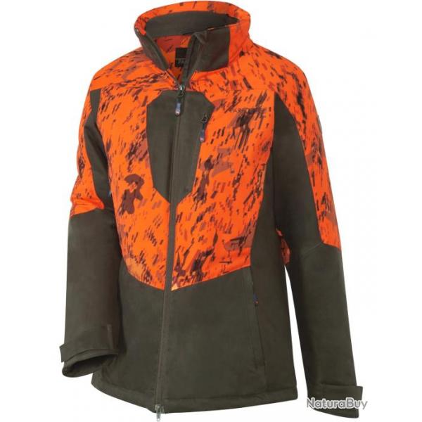 Veste fonctionnelle de chasse en battue pour femmes Couleur Vert Orange