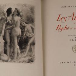 LIVRE ANCIEN - Les amours de Psyché et de Cupidon - Jean de la Fontaine P.-E. Bécat - FRANCE (1955)