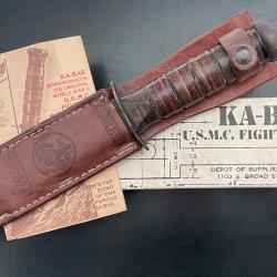 Couteau KA-BAR de l'USMC. Fighting Knife