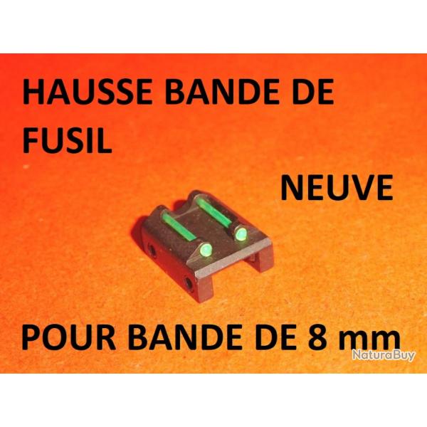 hausse fluo NEUVE de bande de fusil de 8mm - VENDU PAR JEPERCUTE (D8P4)