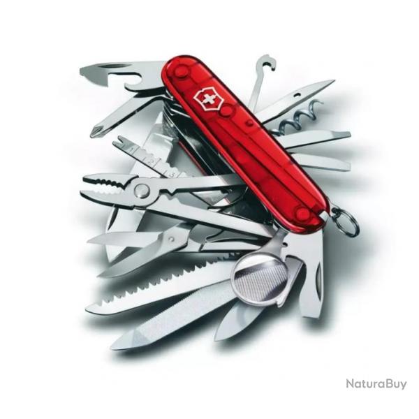 COUTEAU VICTORINOX SWISSCHAMP RUBIS Rf. : 1.6795.T