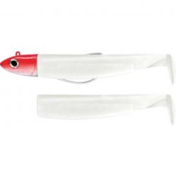 SOLDES !! FIIISH BM90 COMBO OFFSHORE 10G WHITE / RED HEAD