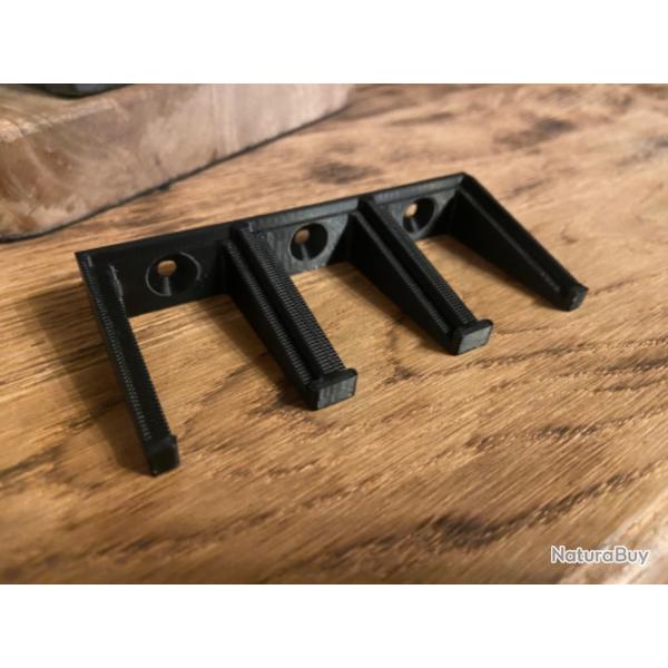 Rangement chargeur glock 17/19/45A fix dans le coffre