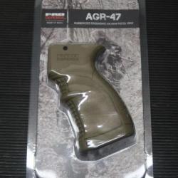 Poignée pistolet ergonomique caoutchoutée FAB AGR-47 AK-47/AKM/Galil Flat Dark Earth REF 83/2024