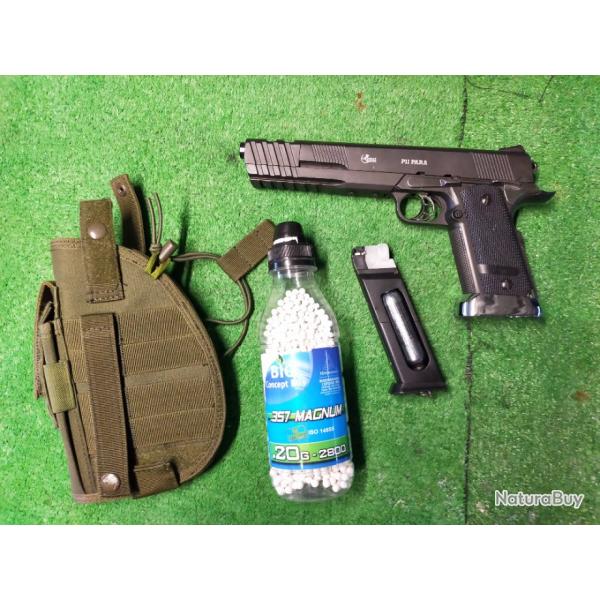 Arme de poing a billes combat zone p11 para