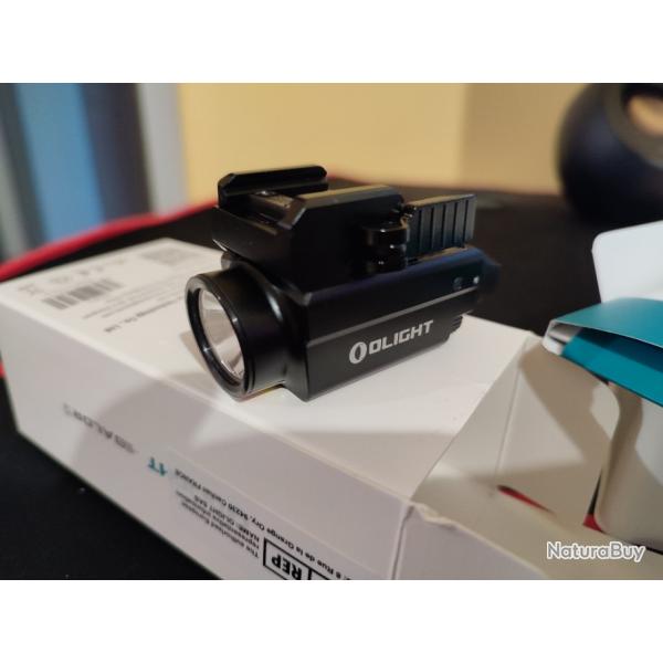 Lampe Torche Olight BALDR S - 800 Lumens - Laser Vert