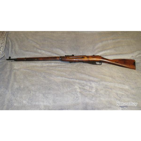 Mosin Nagant 91/30 botier octogonal monomatricule 7,62x54R