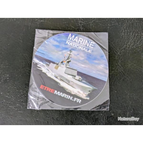 Sticker Marine Nationale - Frgate Courbet (F712) - militaire arme patch  Sticker neuf