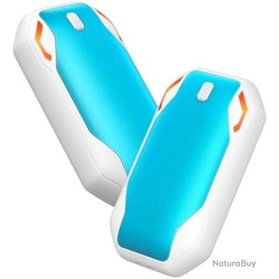 Chauffe-mains Rechargeable Magnétique 2-en-1 - 6000 MAh, 3 Niveaux De Chaleur, Portable Pour Hiver