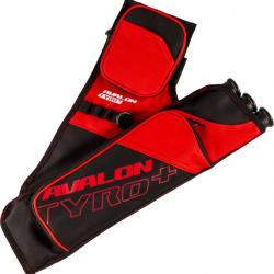 AVALON - Carquois de hanche TYRO PLUS ROUGE GAUCHER (LH)