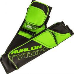 AVALON - Carquois de hanche TYRO PLUS VERT DROITIER (RH)