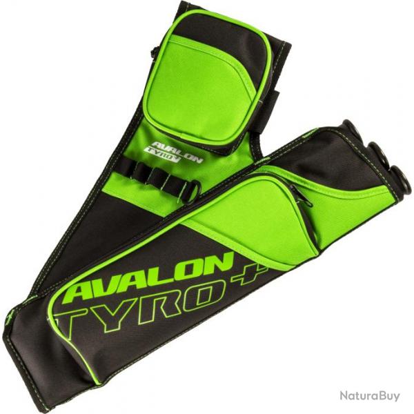 AVALON - Carquois de hanche TYRO PLUS VERT DROITIER (RH)