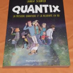 QUANTIX, LA PHYSIQUE QUANTIQUE EN BD, LAURENT SCHAFER