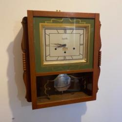 Horloge carillon Vedette bar pub vintage