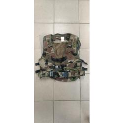 Gilet Tactique TTA Armée française + 2 poches dorsales