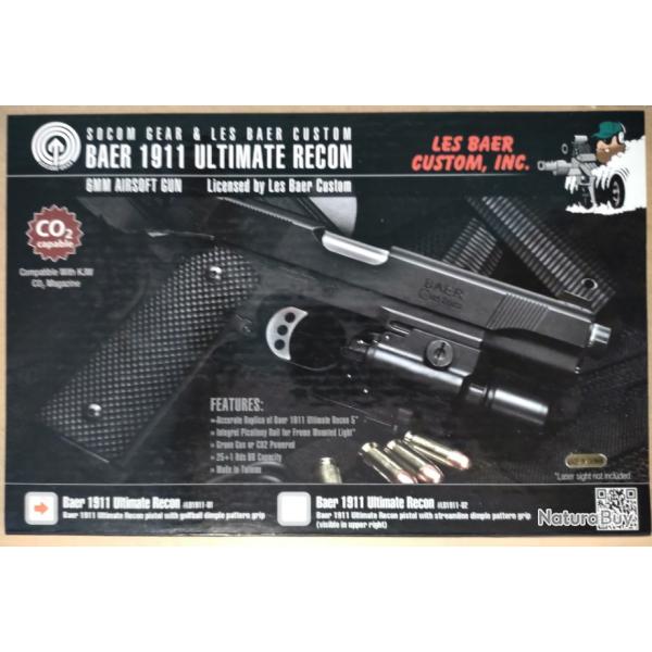 BEAR 1911 ULTIMATE RECON Co2 6mm airsoft