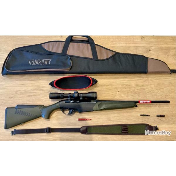 Pack carabine Benelli Argo Endurance Confortech vert 30.06