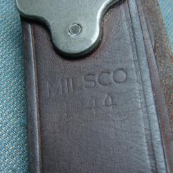 Magnifique bretelle cuir MILSCO 44 pour Springfield 1903 ou Garand, cuir très souple