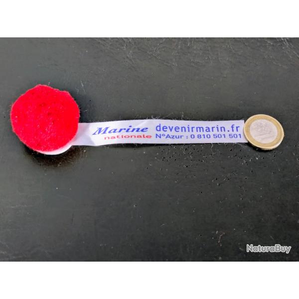 Pompon rouge Marine nationale - Militaire Arme Arsenal ban Brest Toulon  Dcouvrez cet authentique