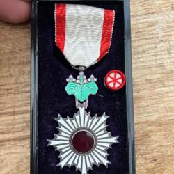 Médaille du Soleil Levant Japon 5me classe - militaria