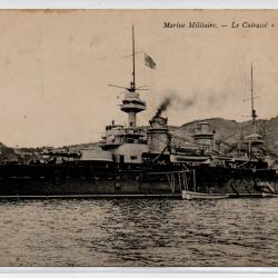 CPA - Marine Militaire-Le Cuirasse-Gaulois N°1167