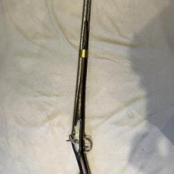 Fusil d'infanterie modèle 1777 modifié chasse avec chien à piston