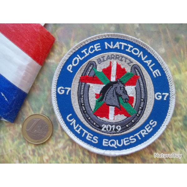 cusson collection P nationale G7 Biarritz 2019 unites questres