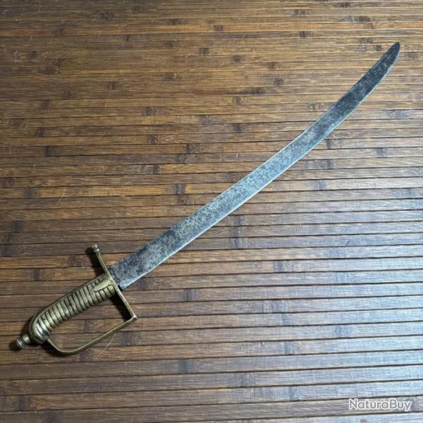 INTERESSANT SABRE BRIQUET 1767 LAME DE SOLINGEN ISB XVlll me FRANAIS